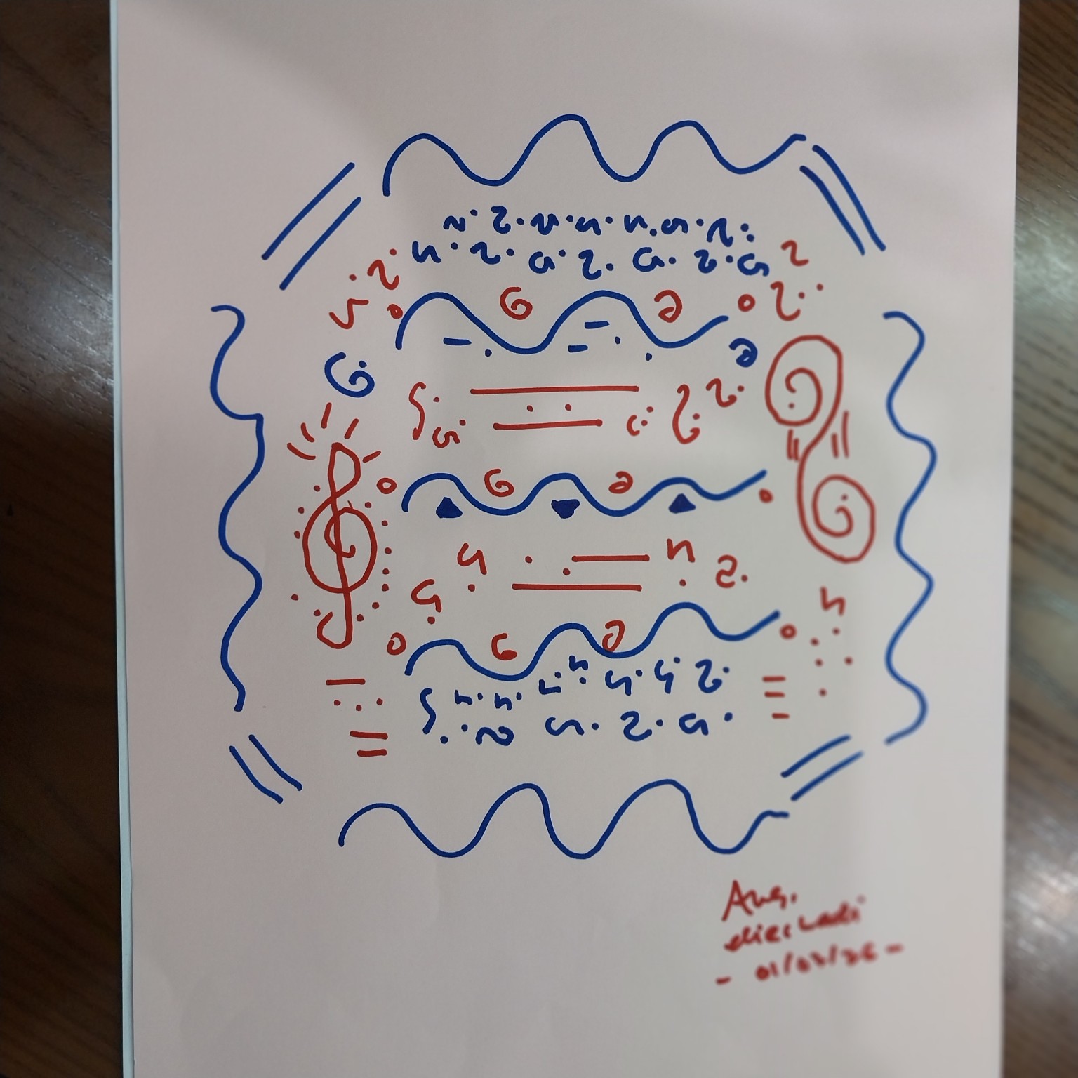 Light Language Art called Abundance Codes